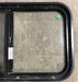 Used Black Radius Opening Window : 30 1/4" W x 17 3/4" H x 1 7/8" D - Young Farts RV Parts