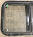 Used Black Radius Opening Window : 30 1/4" W x 17 3/4" H x 1 7/8" D - Young Farts RV Parts