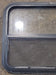 Used Black Radius Opening Window : 30 1/4" W x 22 1/4" H x 1 1/4" D - Young Farts RV Parts