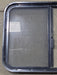 Used Black Radius Opening Window : 30 1/4" W x 22" H x 2" D - Young Farts RV Parts