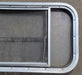 Used Black Radius Opening Window : 30 1/4" x 14 7/8" x 1 3/4" D - Young Farts RV Parts