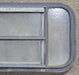 Used Black Radius Opening Window : 30 1/4" x 14 7/8" x 1 3/4" D - Young Farts RV Parts