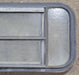 Used Black Radius Opening Window : 30 1/4" x 14 7/8" x 1 3/4" D - Young Farts RV Parts
