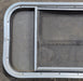 Used Black Radius Opening Window : 30 1/4" x 14 7/8" x 1 3/4" D - Young Farts RV Parts