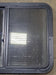 Used Black Radius Opening Window : 30 1/8" W x 21 1/2" H x 1 7/8" D - Young Farts RV Parts