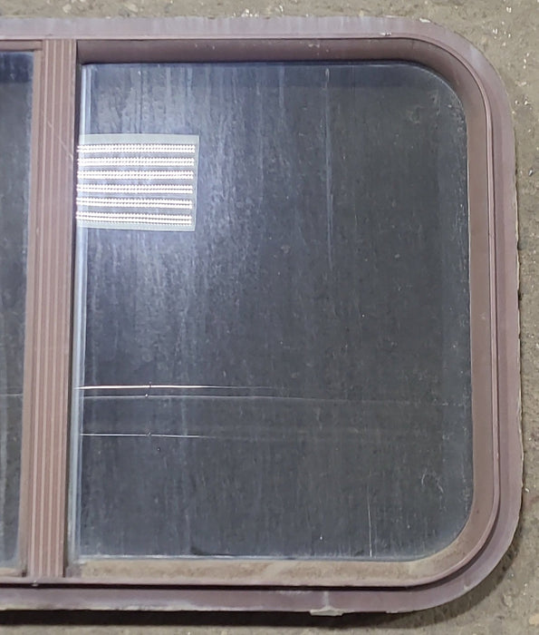 Used Black Radius Opening Window : 31 3/4" W x 19 3/4" H x 1 1/2" D