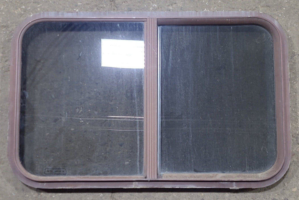 Used Black Radius Opening Window : 31 3/4" W x 19 3/4" H x 1 1/2" D