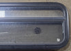 Used Black Radius Opening Window : 35 1/2" W x 14 1/4" H x 2" D - Young Farts RV Parts