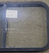 Used Black Radius Opening Window : 35 1/2" W x 19 3/4" H x 1 1/2" D - Young Farts RV Parts