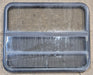 Used Black Radius Opening Window : 35 1/2" W x 28 3/4" H x 1 3/4" - Young Farts RV Parts