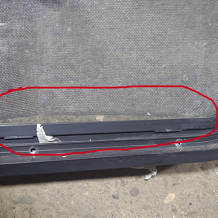 Used Black Radius Opening Window : 36 1/2" W x 22" H x 1 3/4" D