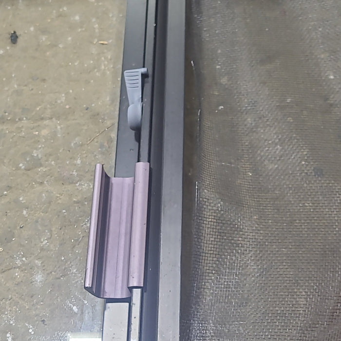 Used Black Radius Opening Window : 36 1/4" W x 14 3/4" H x 1 3/4" D