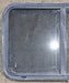 Used Black Radius Opening Window : 36 1/4" W x 21 3/4" H x 1 7/8" - Young Farts RV Parts