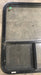 Used Black Radius Opening Window : 36 1/4" W x 30 1/4" H x 1 7/8" D - Young Farts RV Parts