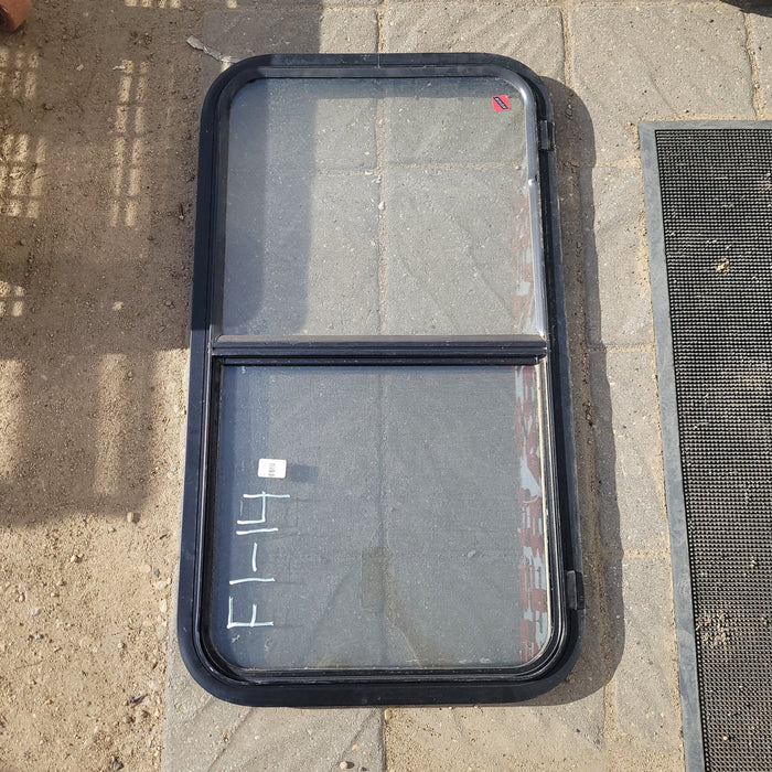 Used Black Radius Opening Window : 36 1/4 X 19 3/4 X 2" D