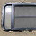 Used Black Radius Opening Window : 36 3/4" W X 19 3/4" H X 2" D - Young Farts RV Parts