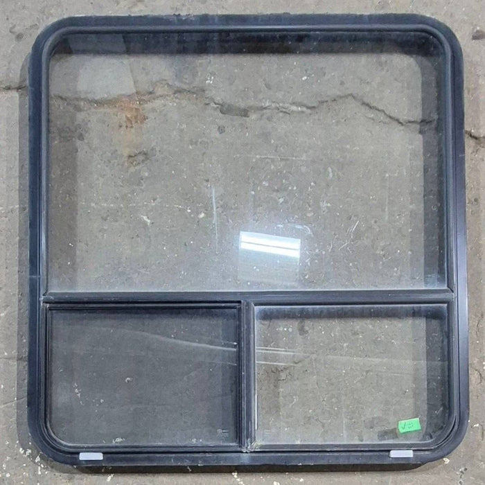 Used Black Radius Opening Window - 36 X 38 X 1.75
