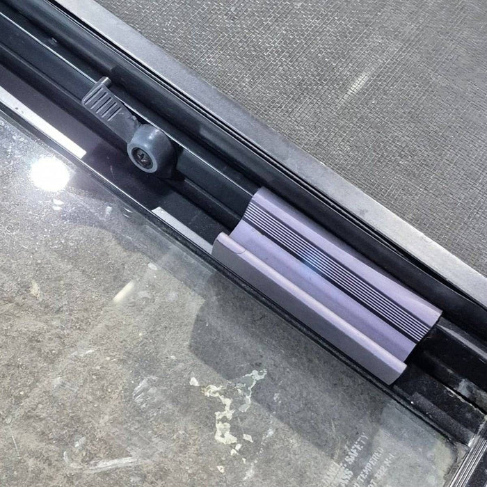 Used Black Radius Opening Window - 36 X 38 X 1.75