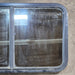 Used Black Radius Opening Window - 36.25 X 21.75 X 2 - Young Farts RV Parts