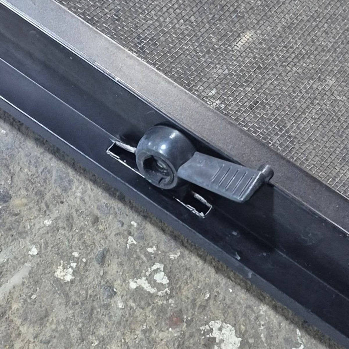 Used Black Radius Opening Window - 36.25 X 37.75 X 1.75