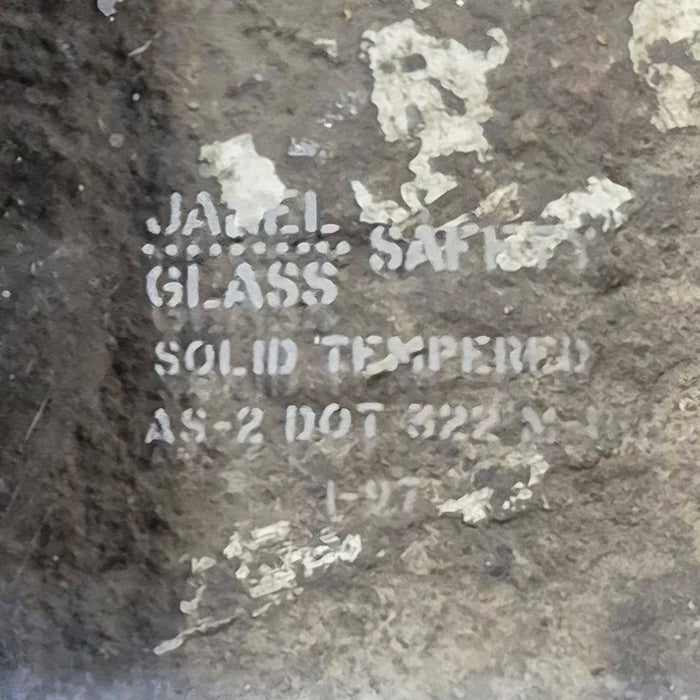 Used Black Radius Opening Window - 36.25 X 37.75 X 1.75