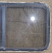 Used Black Radius Opening Window : 41 1/2" W x 21 1/2" H x 1 1/4" D - Young Farts RV Parts