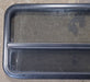Used Black Radius Opening Window : 41 1/2" W x 21 5/8" H x 1 7/8" D - Young Farts RV Parts