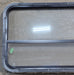 Used Black Radius Opening Window : 41 1/4" W x 21 1/2" H x 1 7/8" D - Young Farts RV Parts