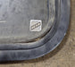 Used Black Radius Opening Window : 41 3/8" W x 21 5/8" H x 1 7/8" D - Young Farts RV Parts