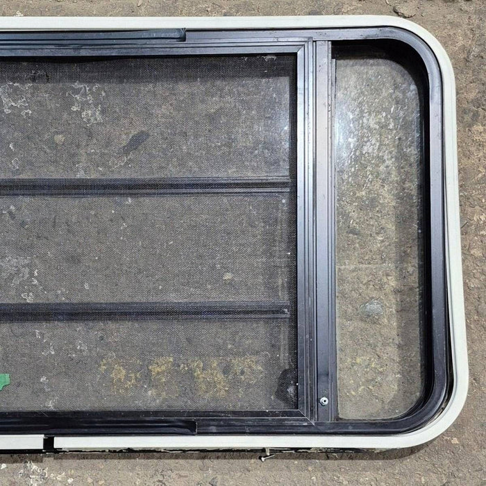 Used Black Radius Opening Window - 41.625 X 21.875 X 1.625