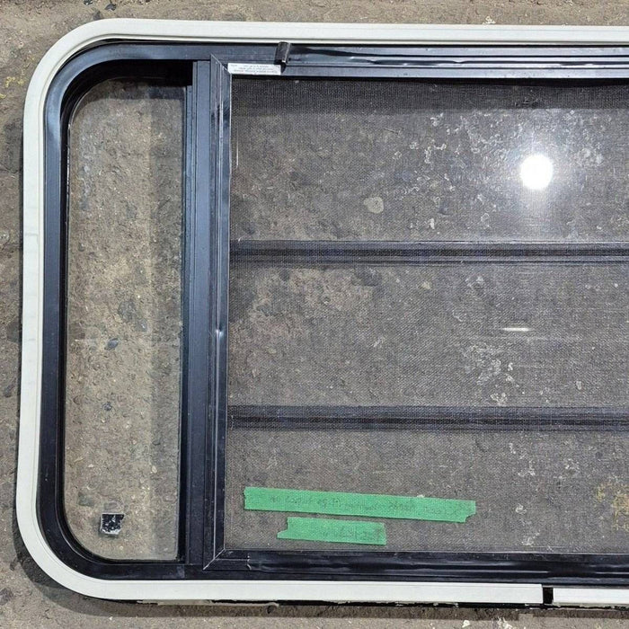 Used Black Radius Opening Window - 41.625 X 21.875 X 1.625