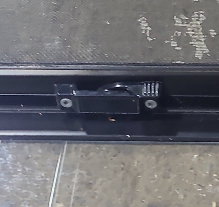Used Black Radius Opening Window : 42 1/4" W x 11 3/4" H x 1 7/8" D