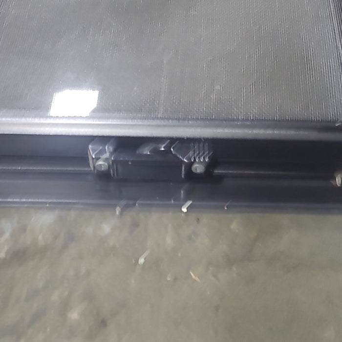 Used Black Radius Opening Window : 42 1/4" W x 11 3/4" H x 1 7/8" D