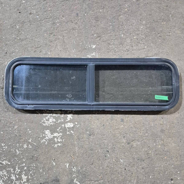 Used Black Radius Opening Window - 42 X 11 3/4 X 2