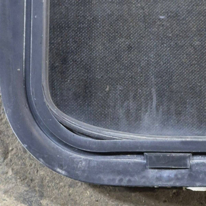 Used Black Radius Opening Window - 42 X 11 3/4 X 2