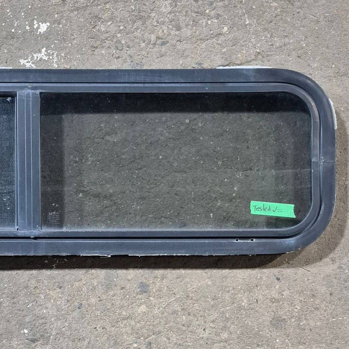 Used Black Radius Opening Window - 42 X 11 3/4 X 2