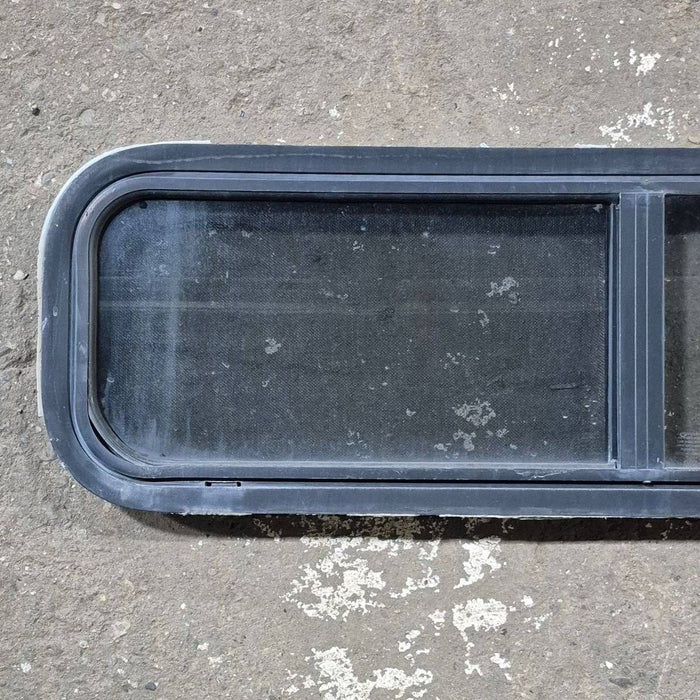 Used Black Radius Opening Window - 42 X 11 3/4 X 2