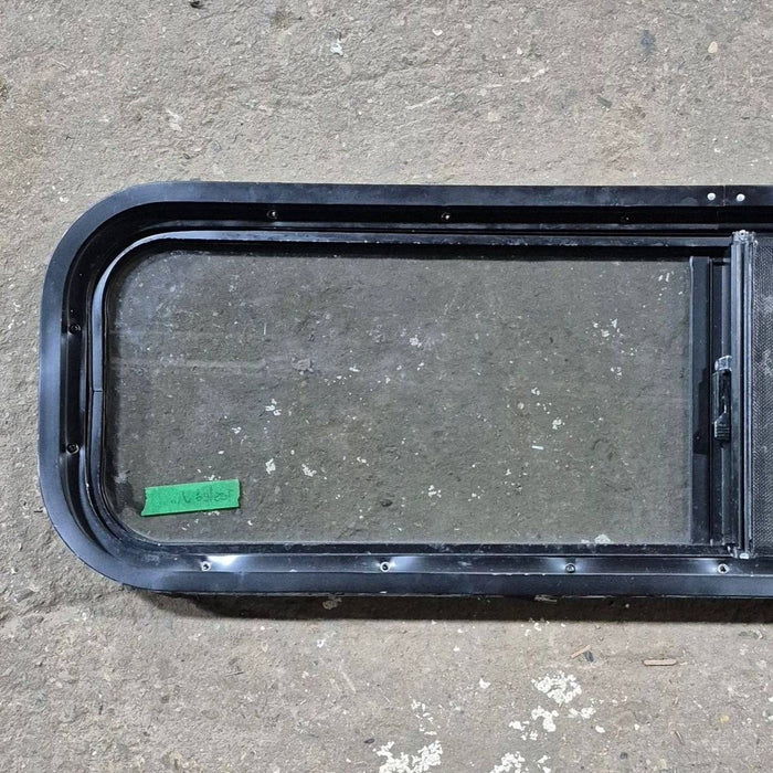 Used Black Radius Opening Window - 42 X 11 3/4 X 2