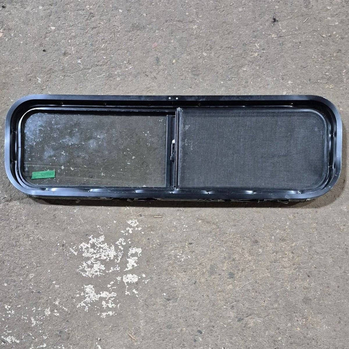 Used Black Radius Opening Window - 42 X 11 3/4 X 2