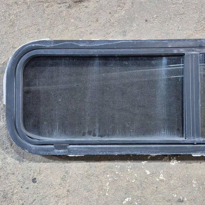 Used Black Radius Opening Window - 42 X 11 3/4 X 2