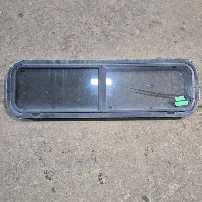 Used Black Radius Opening Window - 42 X 11.75 X 2