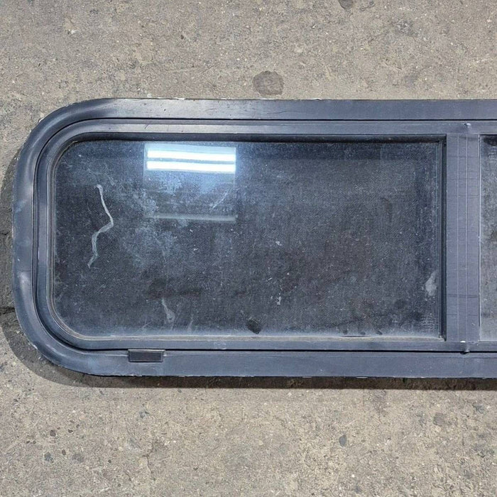 Used Black Radius Opening Window - 42 X 11.75 X 2