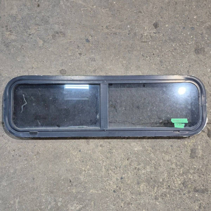 Used Black Radius Opening Window - 42 X 11.75 X 2