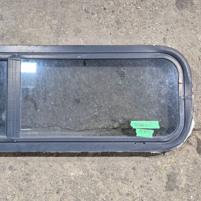 Used Black Radius Opening Window - 42 X 11.75 X 2