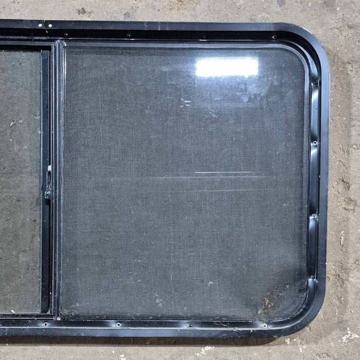 Used Black Radius Opening Window - 44 1/4 X 23 3/4 X 2