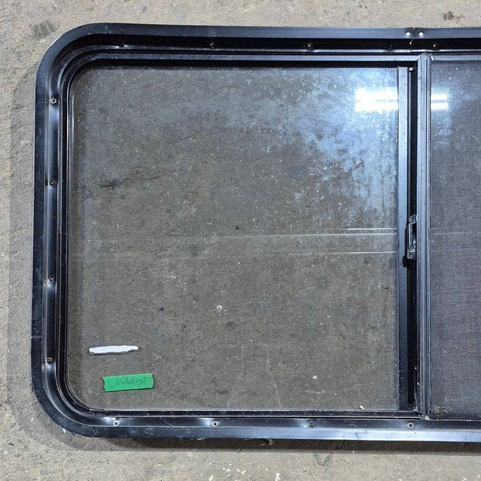 Used Black Radius Opening Window - 44 1/4 X 23 3/4 X 2