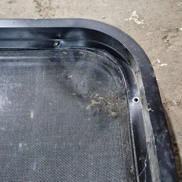 Used Black Radius Opening Window - 44 1/4 X 23 3/4 X 2