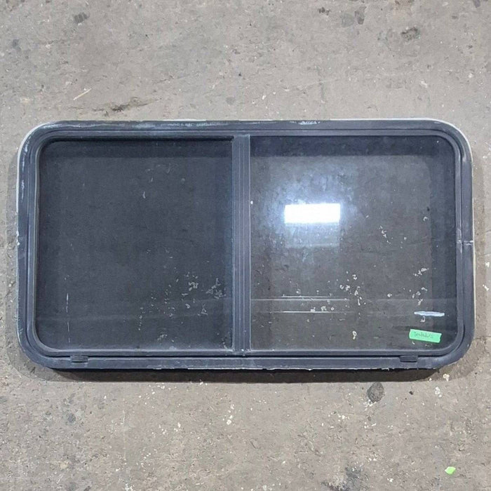 Used Black Radius Opening Window - 44 1/4 X 23 3/4 X 2