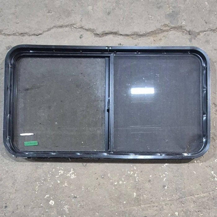 Used Black Radius Opening Window - 44 1/4 X 23 3/4 X 2