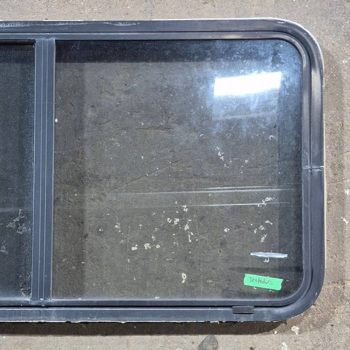 Used Black Radius Opening Window - 44 1/4 X 23 3/4 X 2